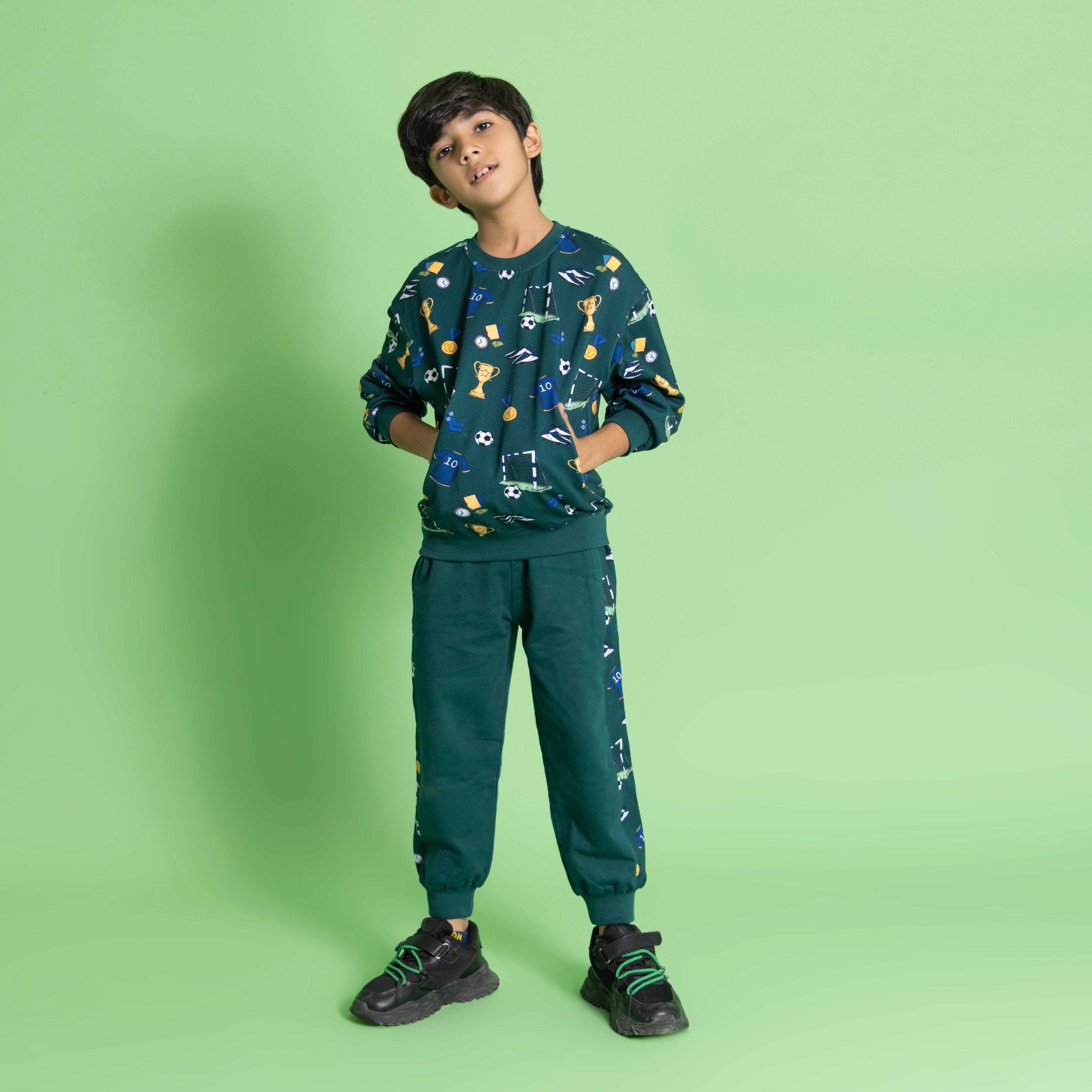 Milo Green Football Track Set