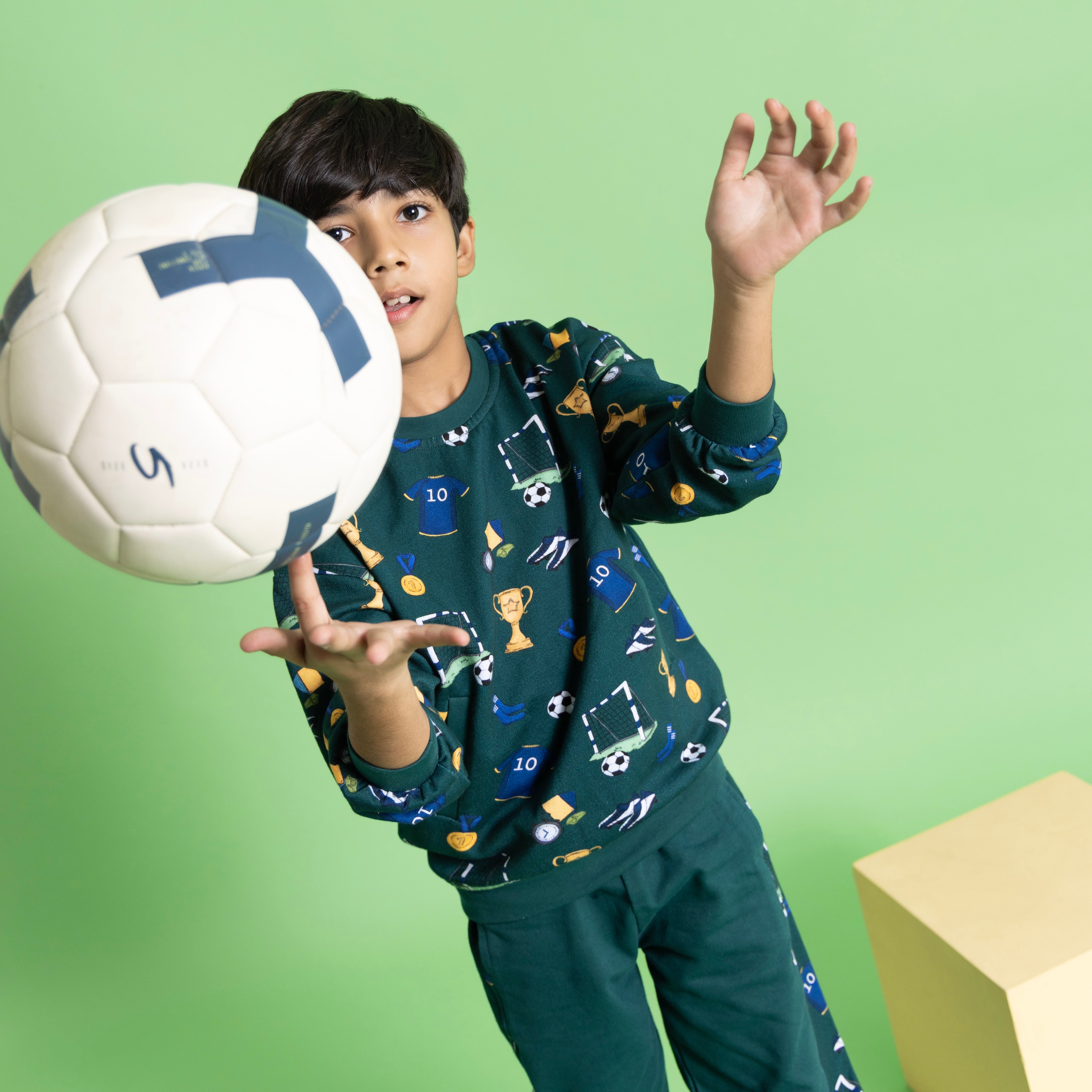 Milo Green Football Track Set