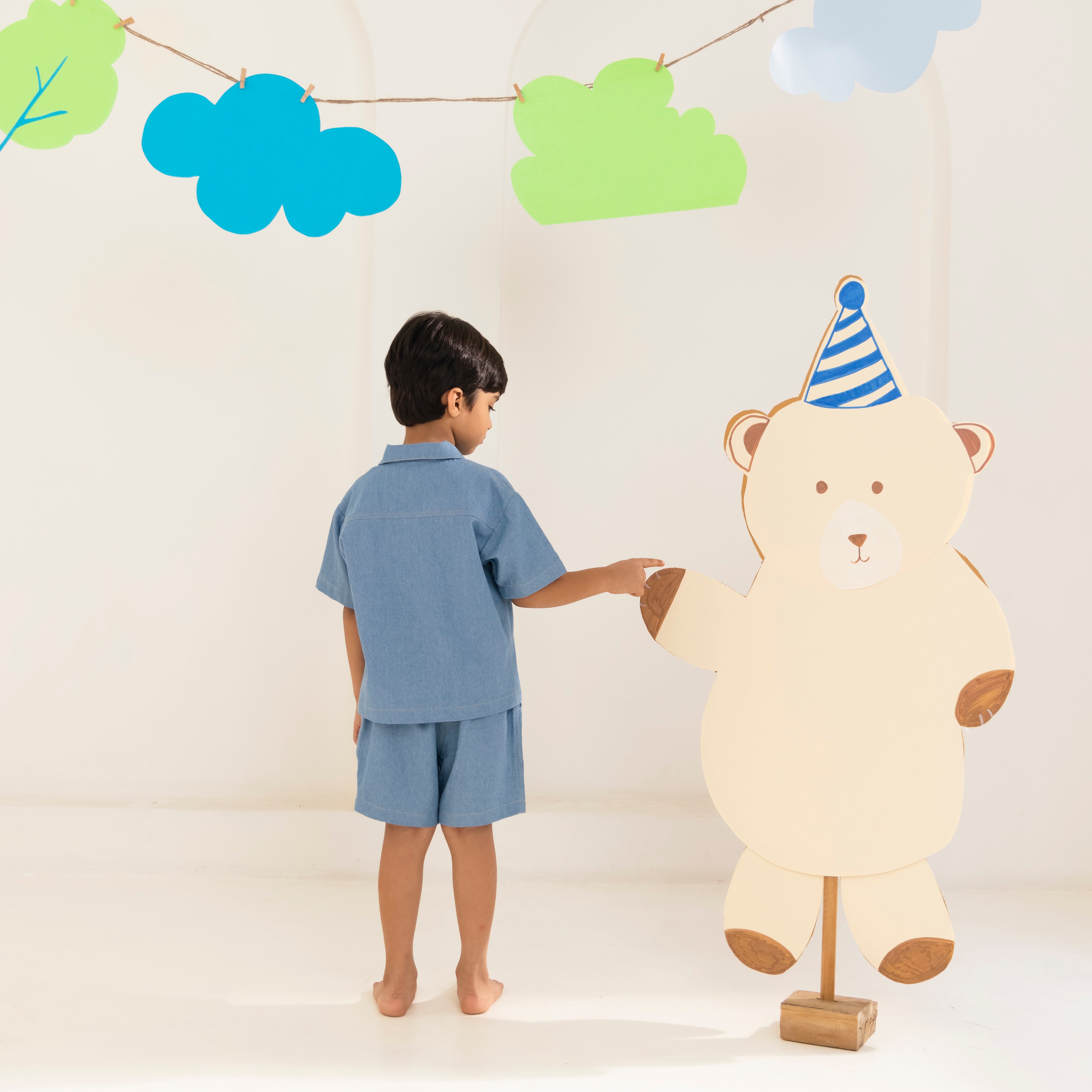 Archie Denim Cord Set