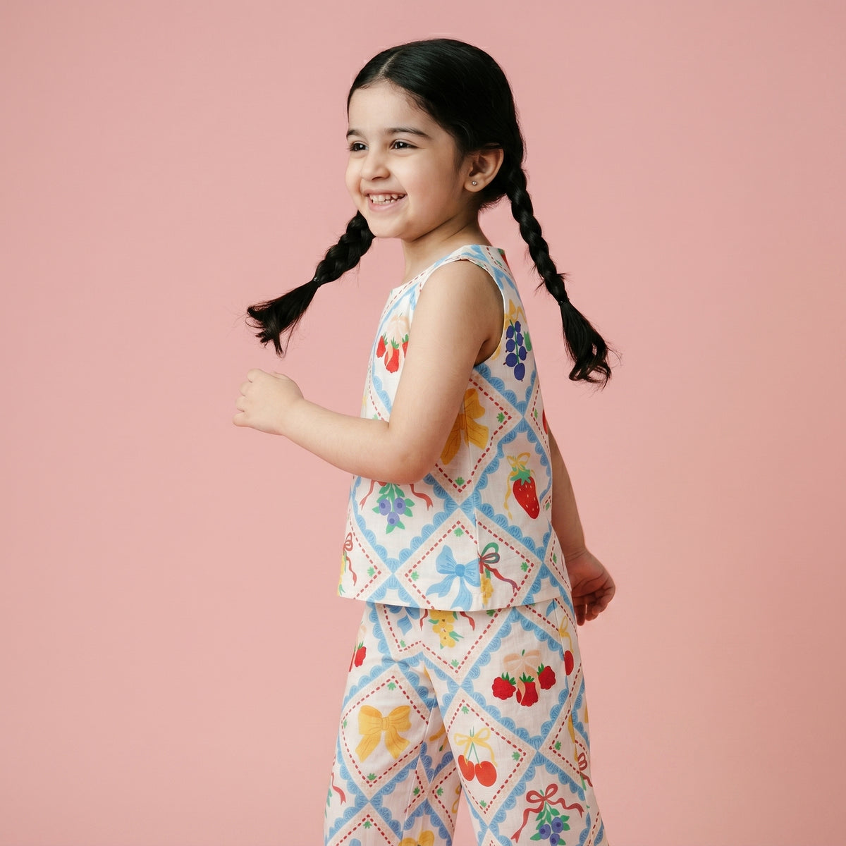 Dolce Berry Coord Linen Coord Set - Bibbity Bobbity