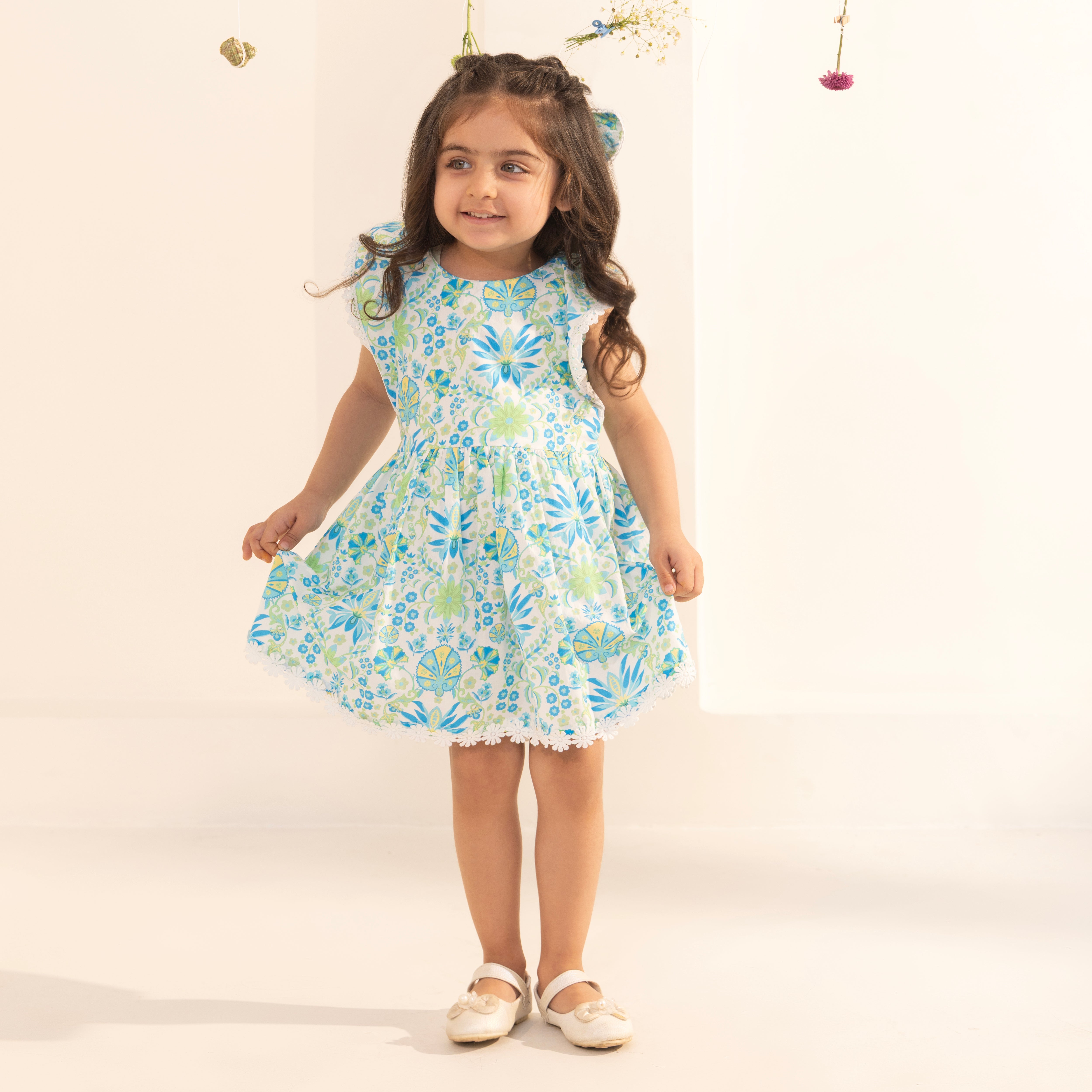 Eden Summer Cotton Dress - Bibbity Bobbity