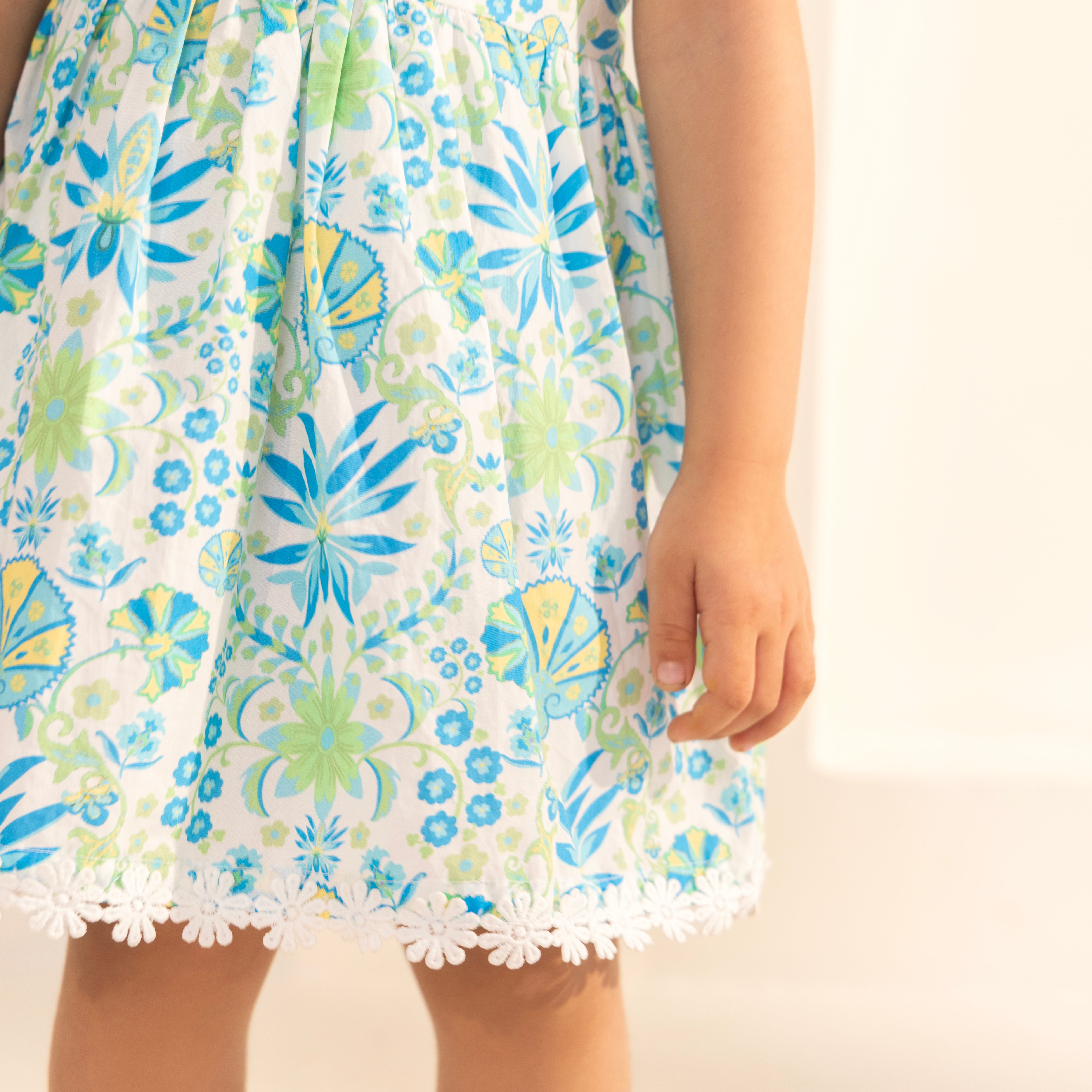 Eden Summer Cotton Dress - Bibbity Bobbity