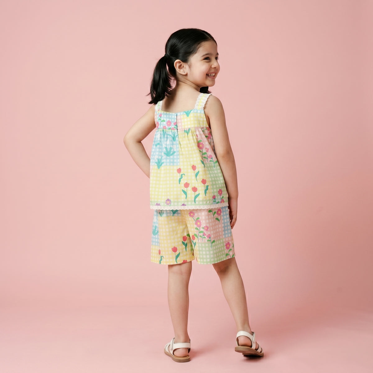 Garden Party Cotton Coord Set - Bibbity Bobbity