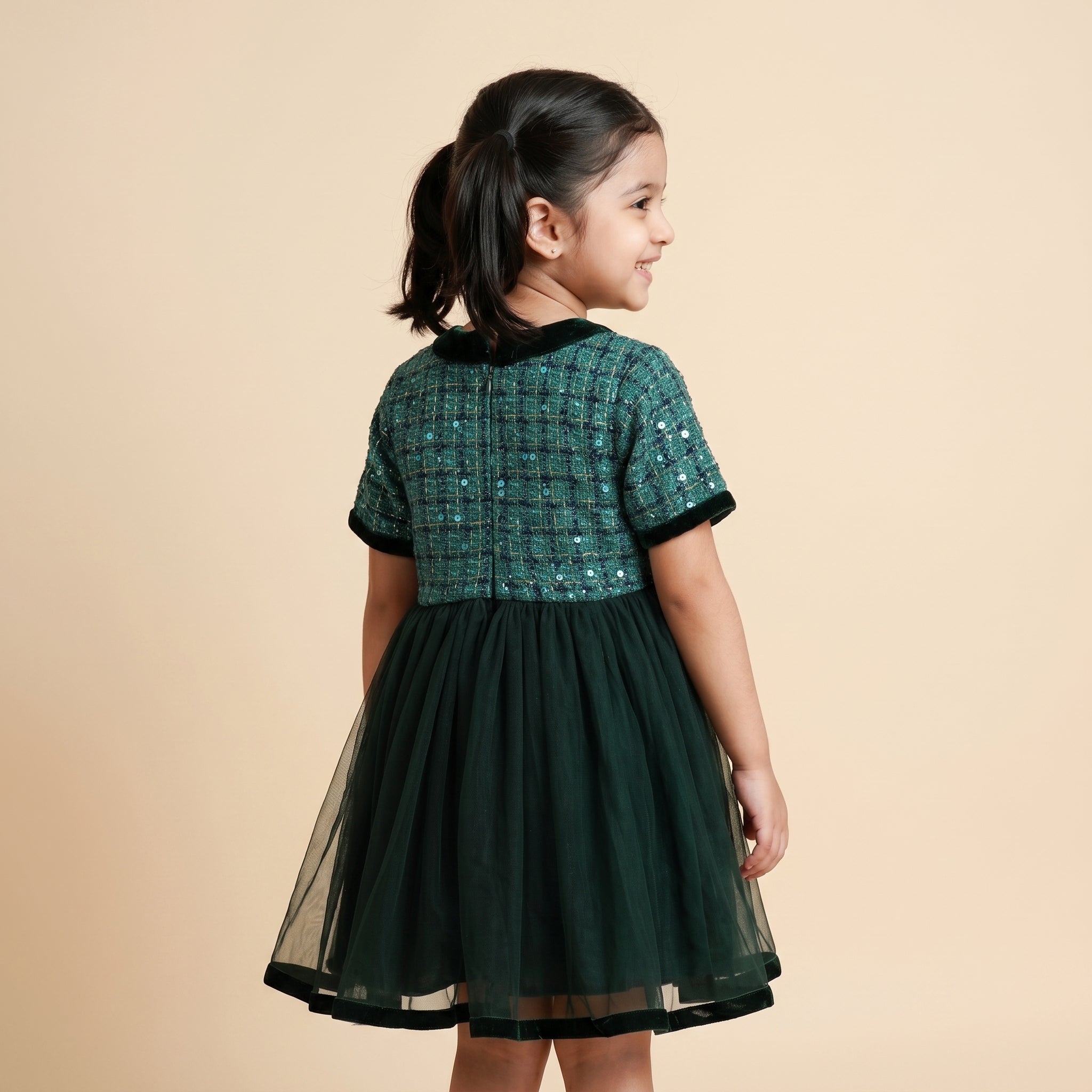 Giselle Tweed Party Dress - Bibbity Bobbity