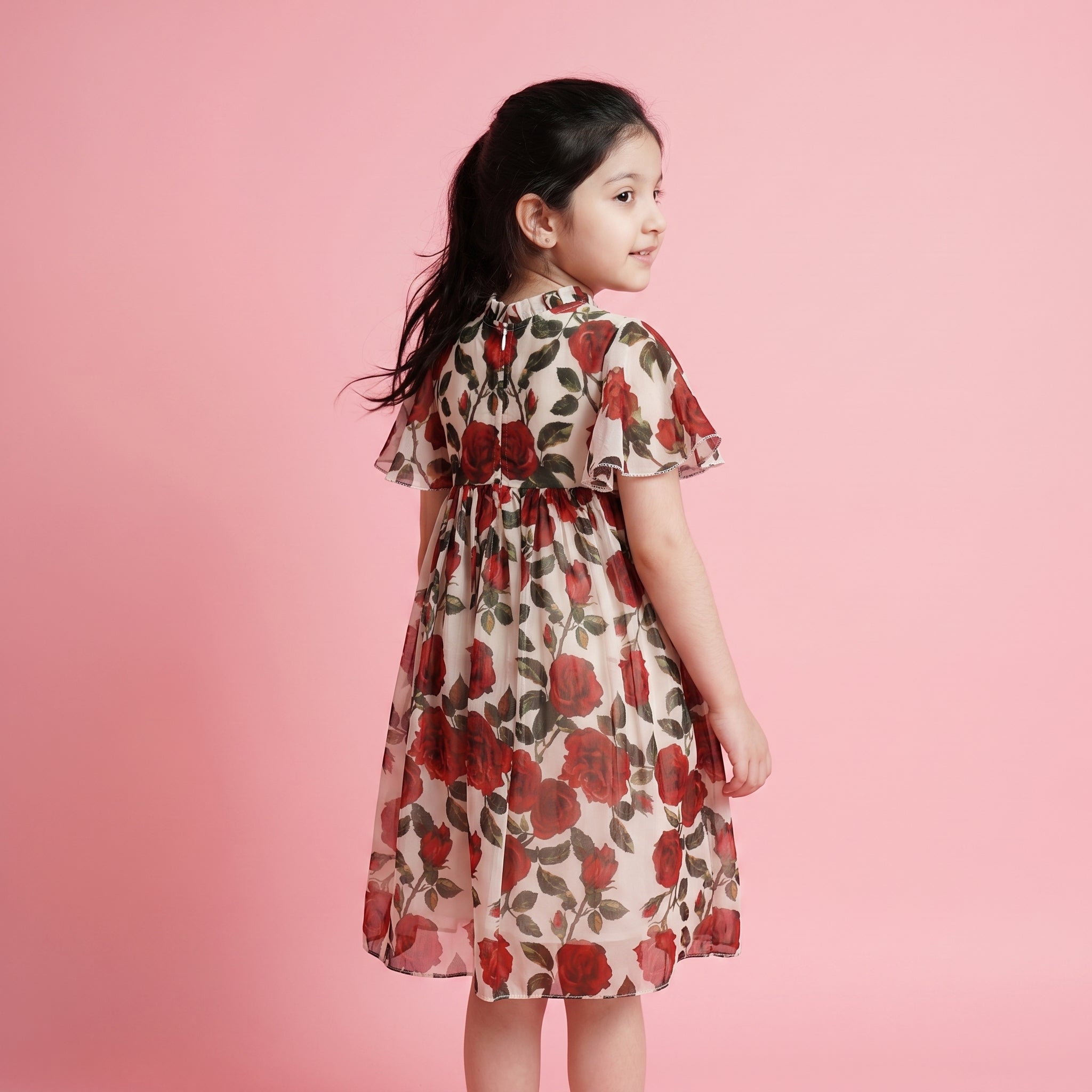 Hannah Rose Print Floral Dress - Bibbity Bobbity