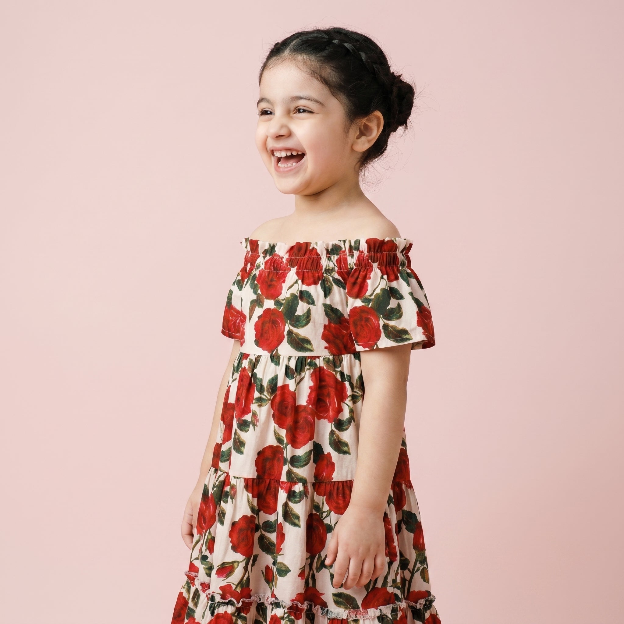 Harper Rose Print Cotton Dress