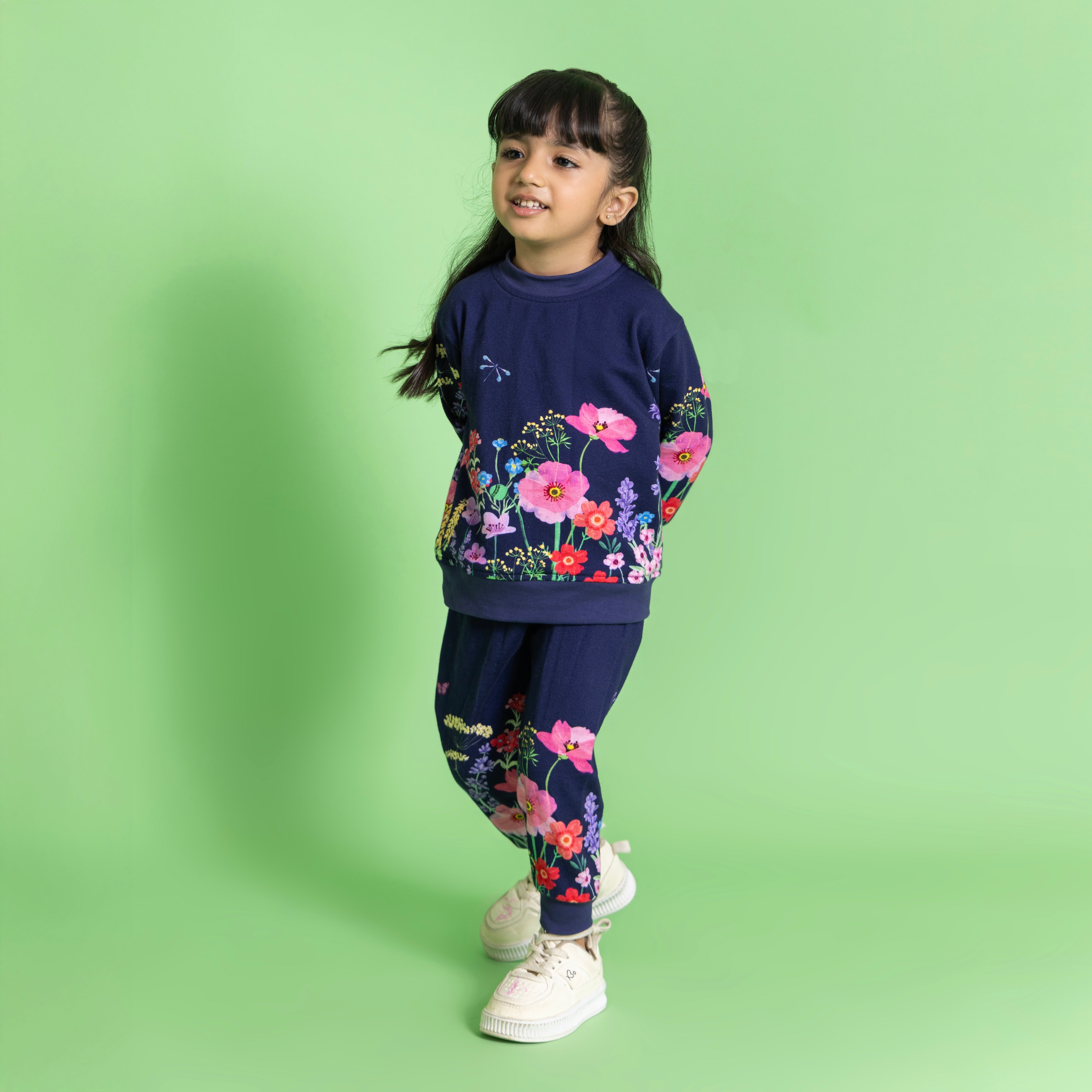 Esme Blue Floral Track Set