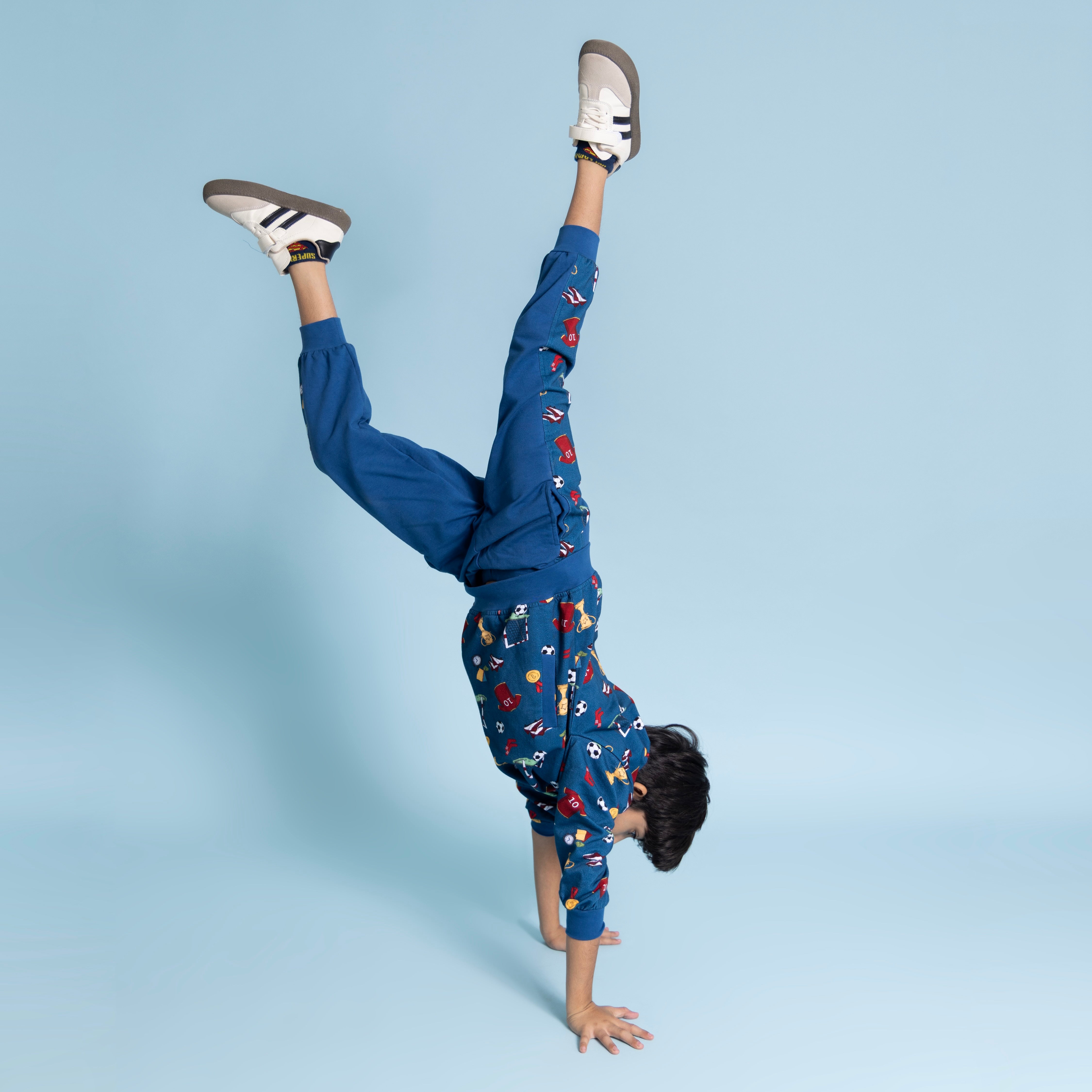 Zayn Blue Football Track Set