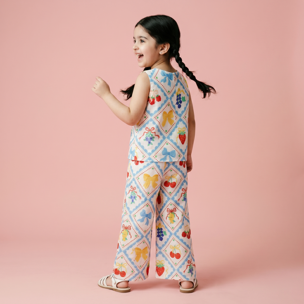 Dolce Berry Coord Linen Coord Set - Bibbity Bobbity