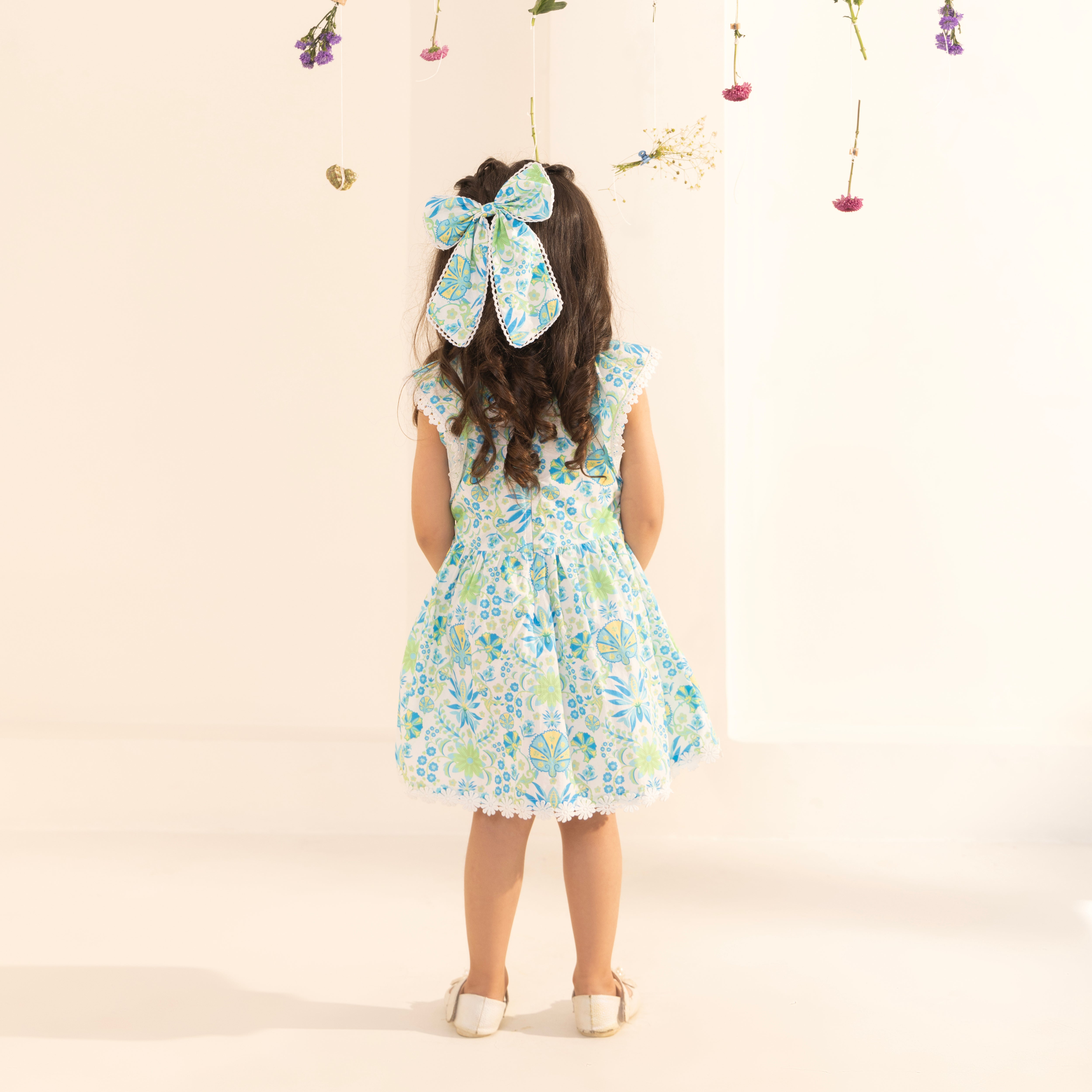 Eden Summer Cotton Dress - Bibbity Bobbity