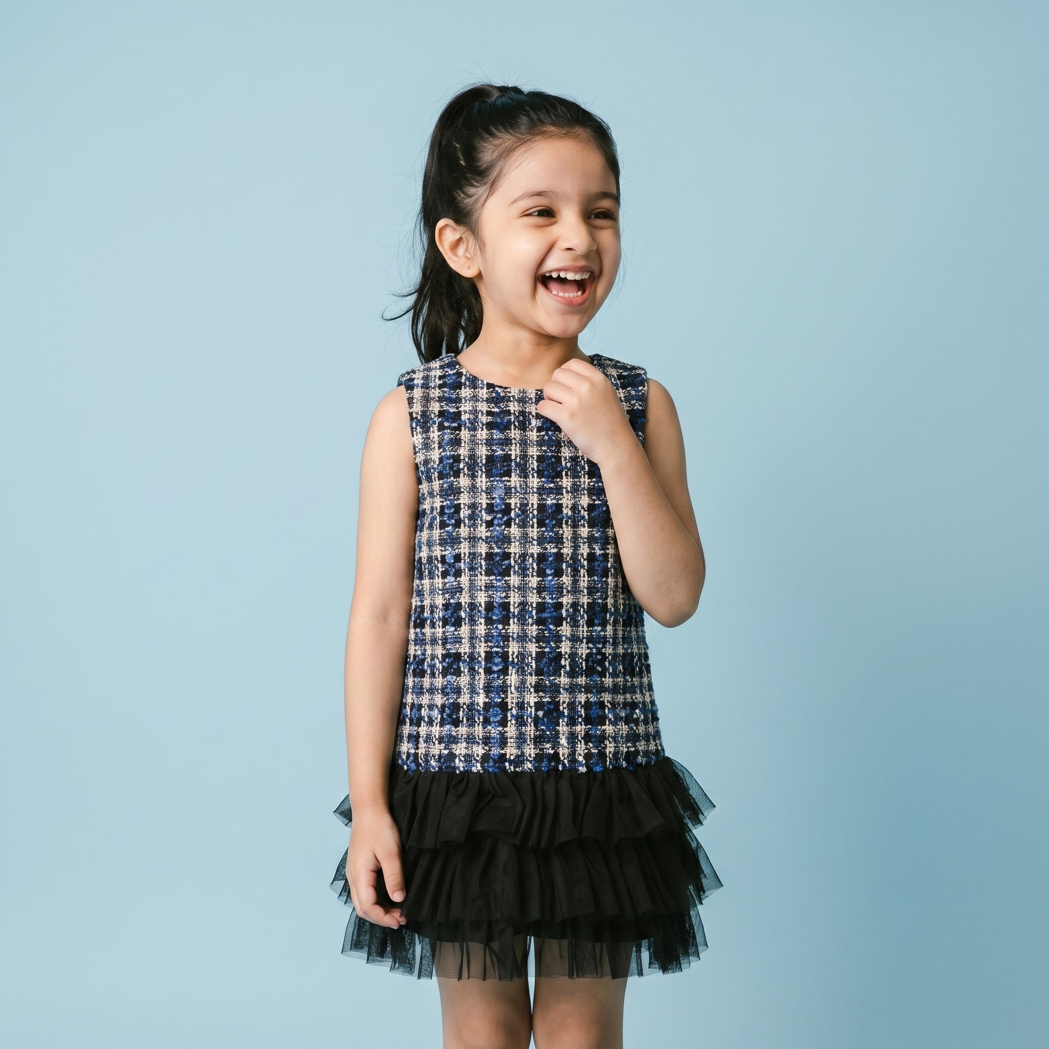 Fiona Tweed Dress - Bibbity Bobbity