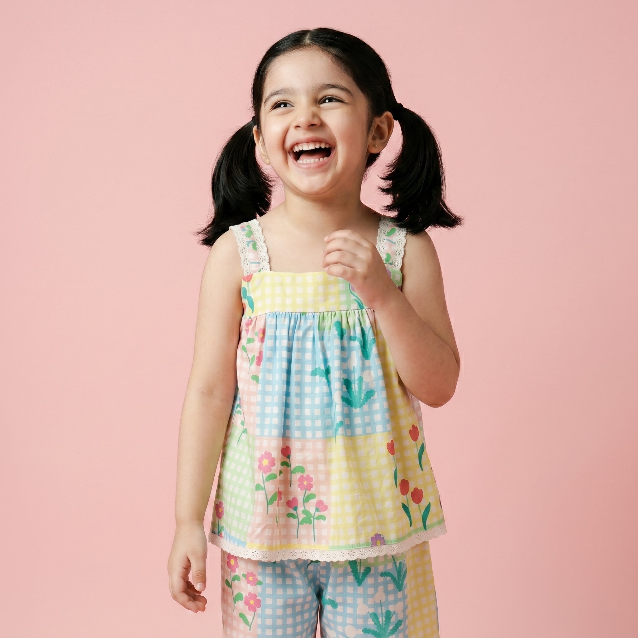 Garden Party Cotton Coord Set - Bibbity Bobbity