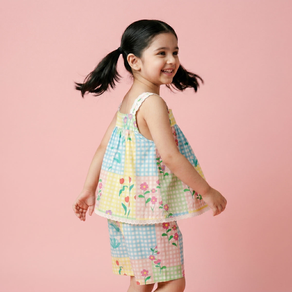 Garden Party Cotton Coord Set - Bibbity Bobbity