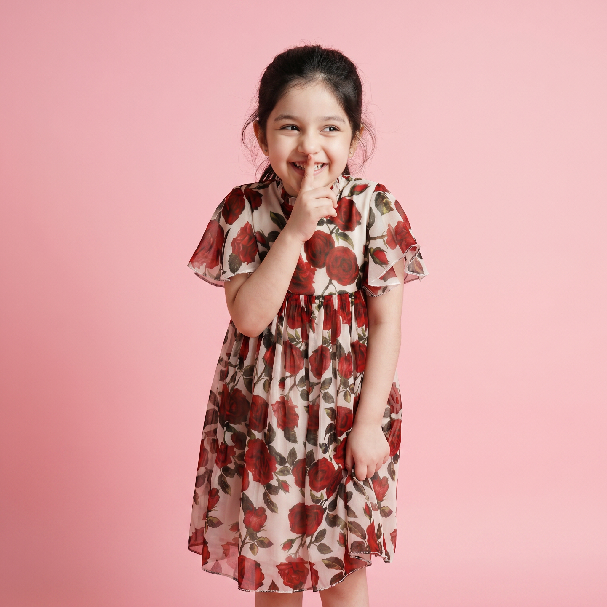 Hannah Rose Print Floral Dress - Bibbity Bobbity