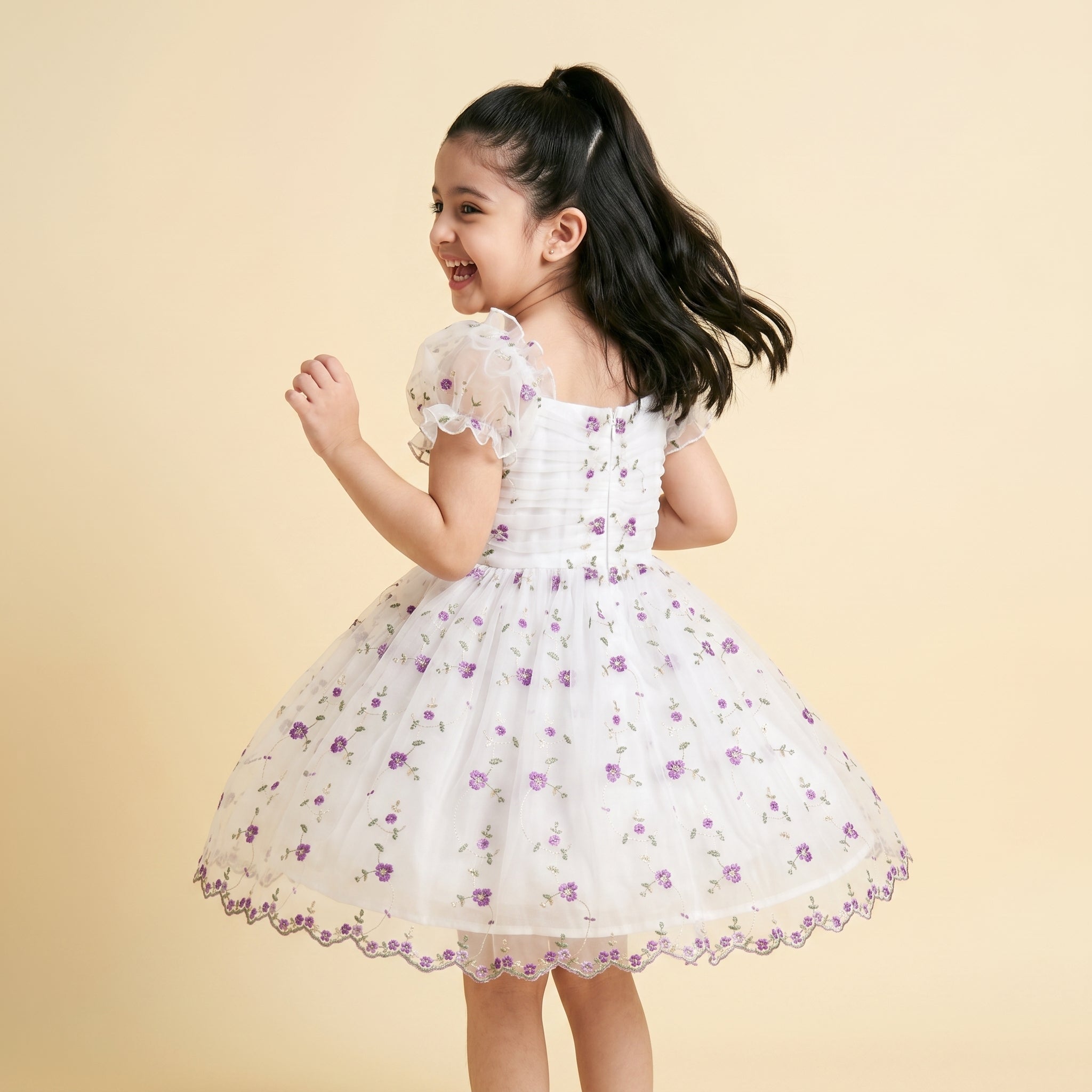 Diana Floral Organza Dress