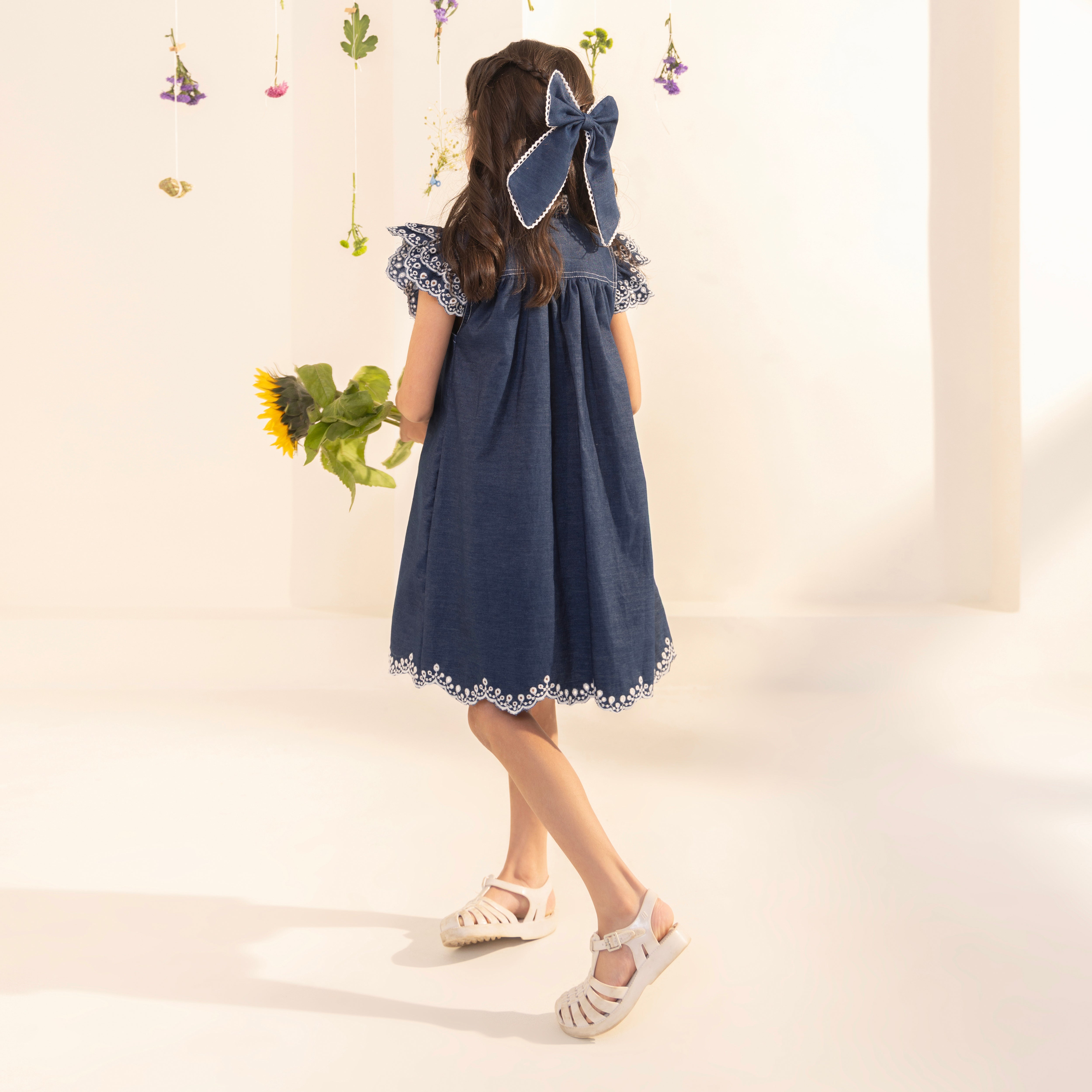 Liora Denim Dress - Bibbity Bobbity