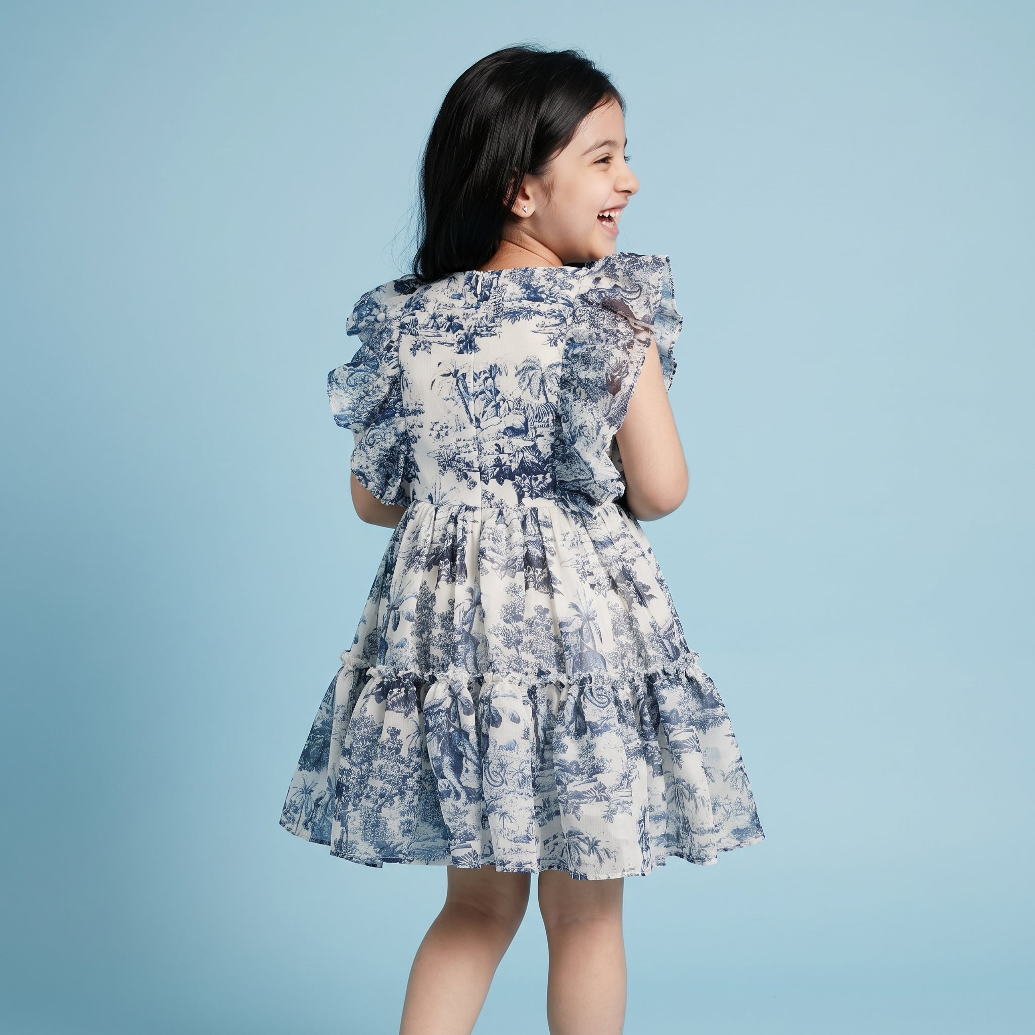 Maria Toile De Jouy Print Dress - Bibbity Bobbity