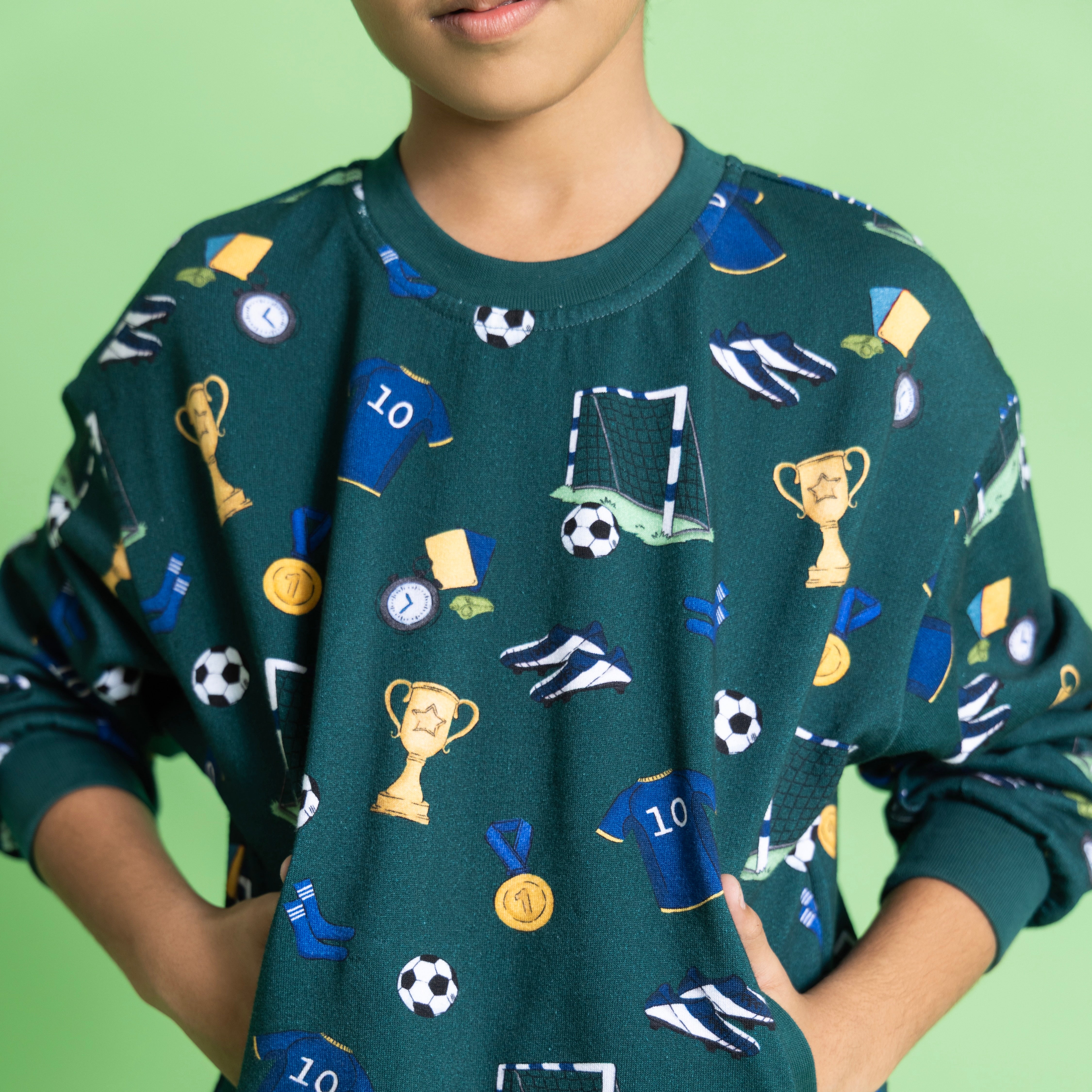 Milo Green Football Track Set