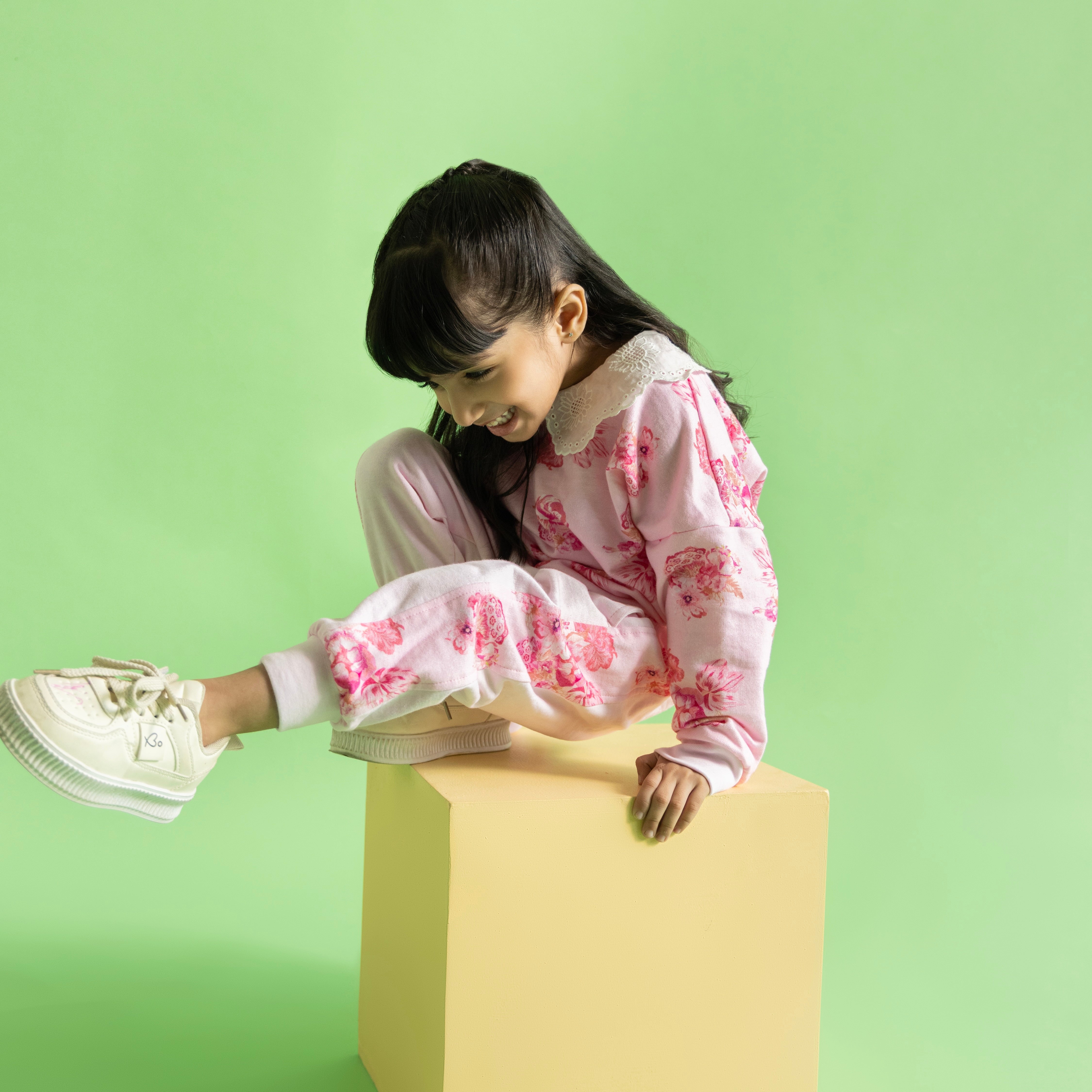 Tahlia Pink Track Set