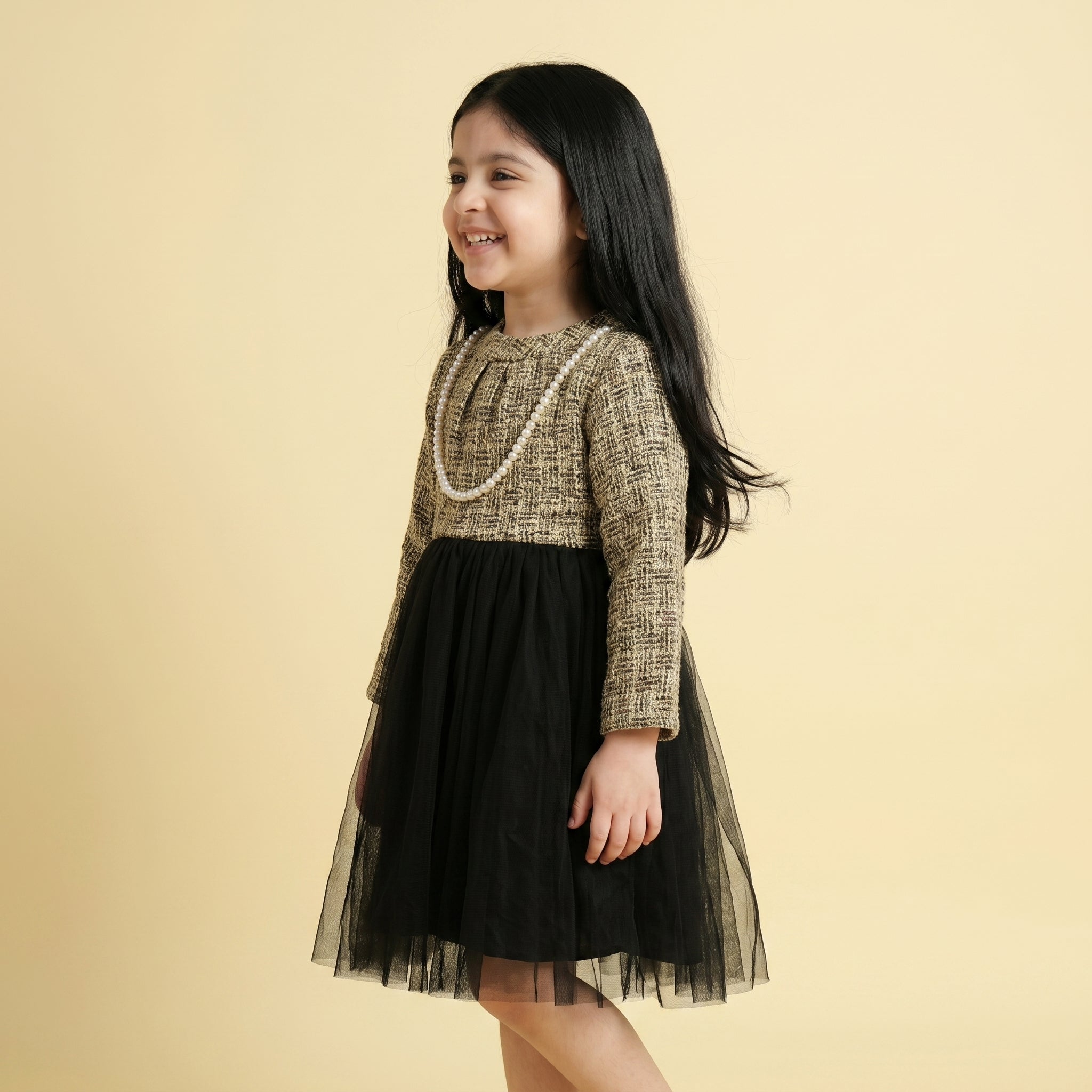 Vivienne Tweed Party Dress - Bibbity Bobbity