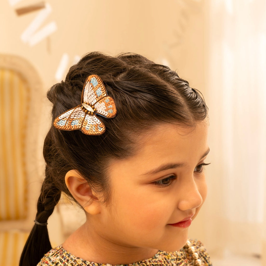 Sequin Butterfly Clip